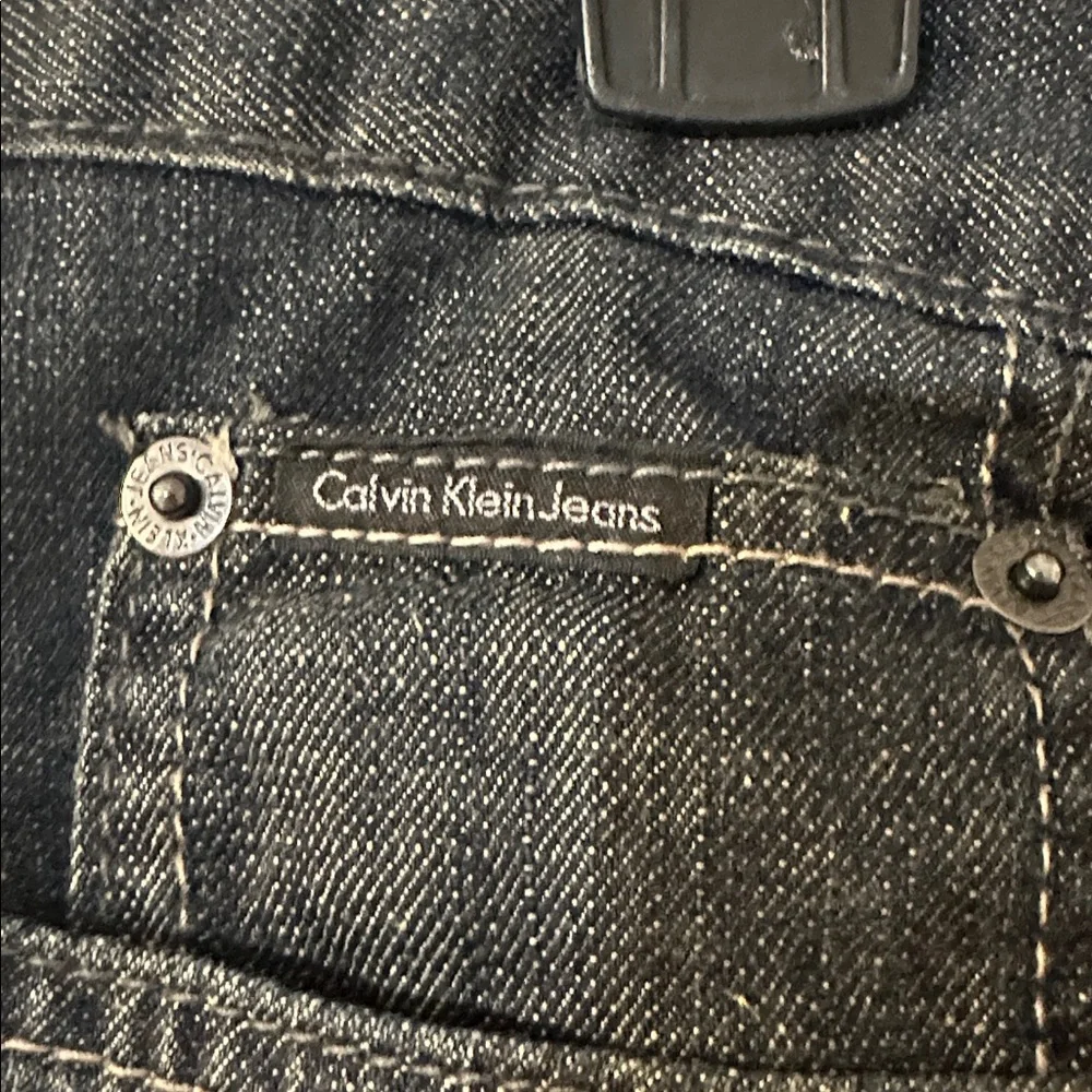 Calvin Klein Men's Dark Denim lightweight Jeans